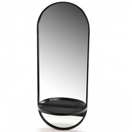 Lustro Loft z Półką A