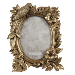 Ramka w Kolorze Starego Złota C Clayre & Eef
