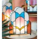 Stołowa Lampa Tiffany Kolorowa B Clayre & Eef