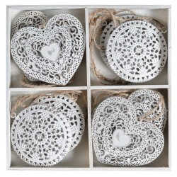 Metalowe Zawieszki Belldeco 8 szt.