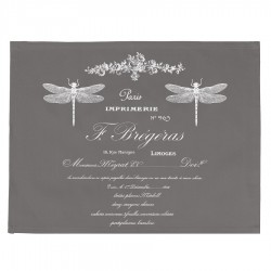 Szare Serwety Na Stół FRENCH 2 szt.