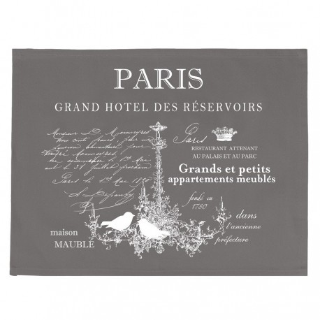 Szare Serwety Na Stół PARIS 2 szt.