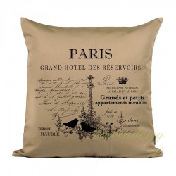 Poduszki Ozdobne Beżowe Paris