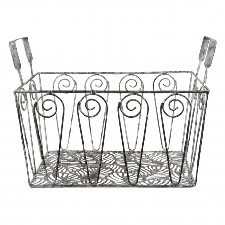 Metalowy Kosz Szary Clayre & Eef