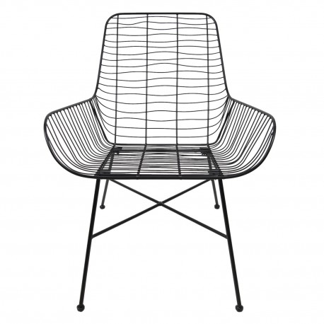 Metalowe Krzesło Loft A Clayre & Eef