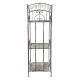 Metalowy Regał Prowansalski Szary B Clayre & Eef