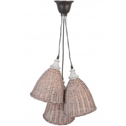 Lampa Wisząca Wiklinowa