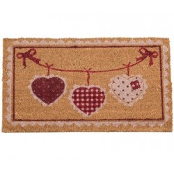 Wycieraczka z Sercami