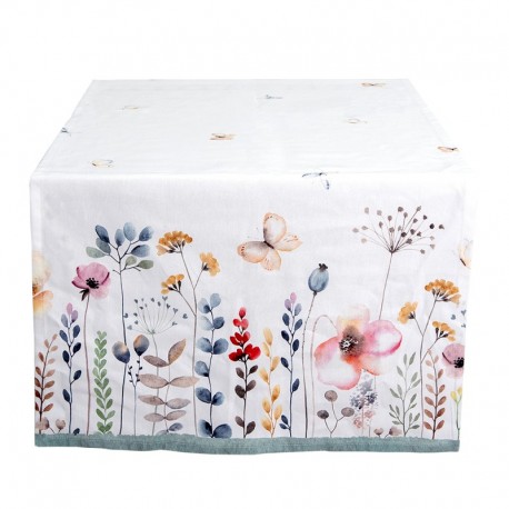 Bieżnik Na Stół Prowansalski w Kwiaty B Clayre & Eef