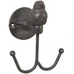 Wieszak Żeliwny z Ptaszkiem 2