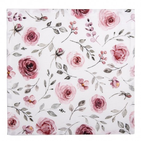 Bawełniane Serwetki w Róże 6 szt. Clayre & Eef
