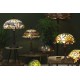 Lampa Tiffany Stołowa Duża 5 Clayre & Eef