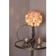 Lampa Stołowa Tiffany Kwiatki Róż Clayre & Eef