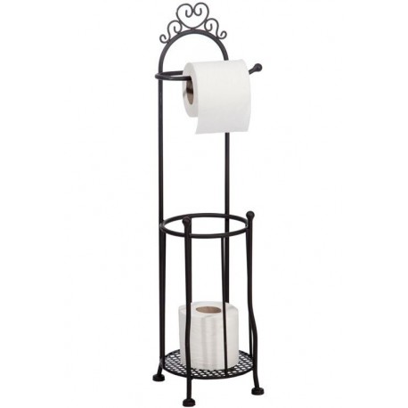 Czarny Stojak Na Papier Toaletowy