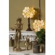 Lampa Stołowa Tiffany Kwiatki Krem Clayre & Eef