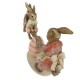 Figurka Wielkanocna Zajączki Na Huśtawce B Clayre & Eef