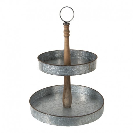 Piętrowa Patera Metalowa A Clayre & Eef