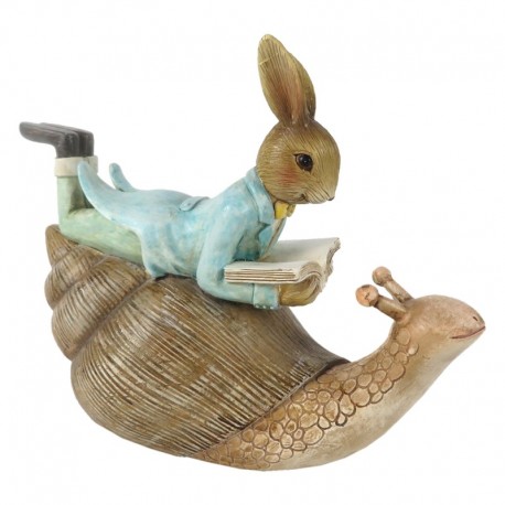 Figurka Wielkanocna Zając w Samochodzie Clayre & Eef