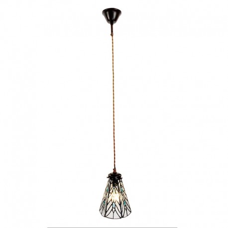 Lampa Sufitowa Tiffany Mała F Clayre & Eef