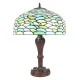Lampa Stołowa Tiffany Duża Kolorowa B Clayre & Eef