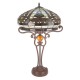 Lampa Stołowa Tiffany Duża Kolorowa C Clayre & Eef