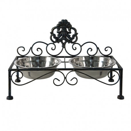 Miski Dla Psa Kota na Metalowej Podstawie C Clayre & Eef