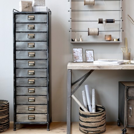 Metalowa Szafka Industrialna Factory Chic Antique