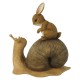 Figurka Wielkanocna Zając i Ślimak A Clayre & Eef