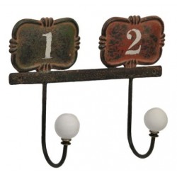 Metalowy Wieszak z Numerami 1