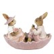 Ozdoba Wielkanocna Zajączki G Clayre & Eef