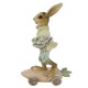 Figurka Wielkanocna Zajączek z Kapustą Clayre & Eef