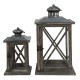 Duże Lampiony Latarnie Prowansalskie 2 szt. F Clayre & Eef