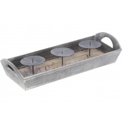 Świecznik z Lawendą Prowansja