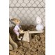 Figurka Wielkanocna Zajączek Na Huśtawce Clayre & Eef