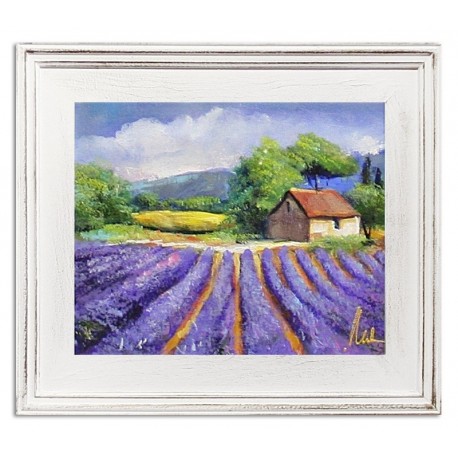Obraz Prowansalski z Polami Lawendy E