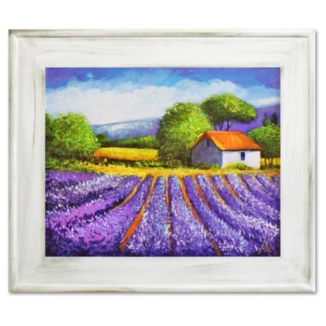 Obraz Prowansalski z Polami Lawendy W
