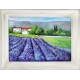 Duży Obraz Prowansalski z Polami Lawendy D