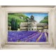 Duży Obraz Prowansalski z Polami Lawendy K