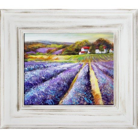 Obraz Prowansalski z Polami Lawendy 1F