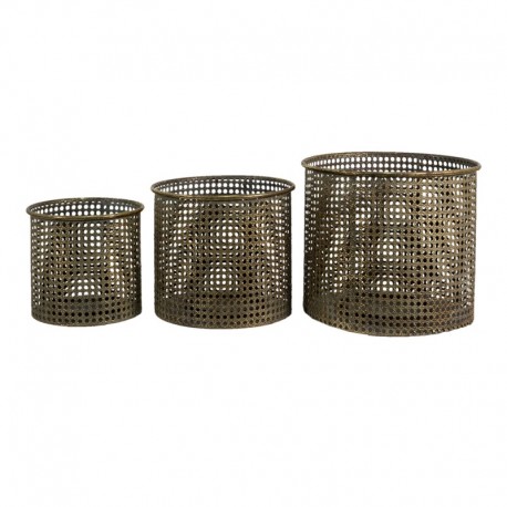 Ażurowe Lampiony 3 szt. Clayre & Eef