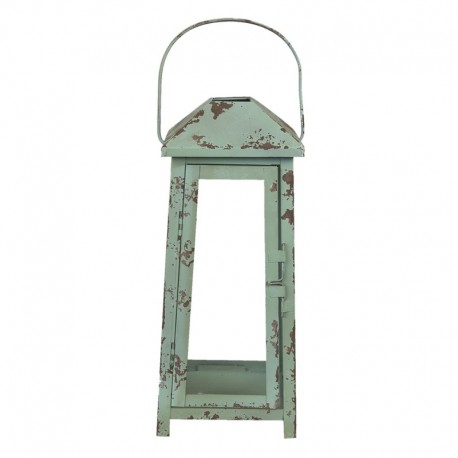 Lampion w Stylu Prowansalskim Zielony Clayre & Eef