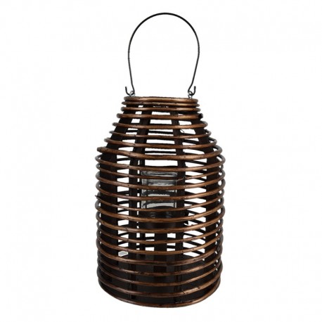 Drewniany Lampion A Clayre & Eef