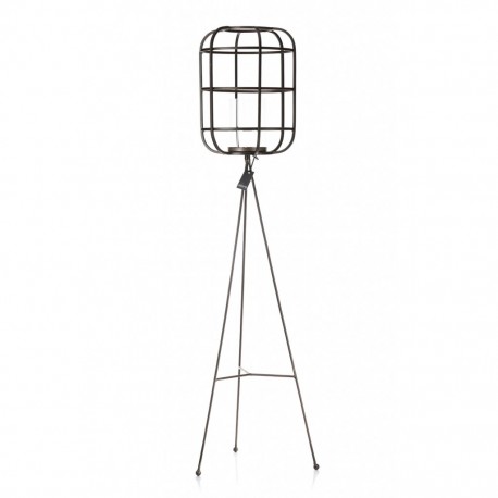 Lampion Podłogowy Industrialny Aluro Lakin