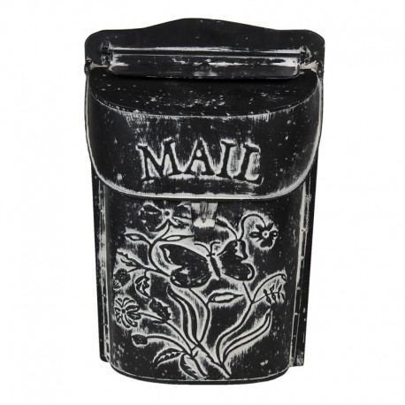 Ozdobna Skrzynka Na Listy Prowansalska Czarna D Clayre & Eef