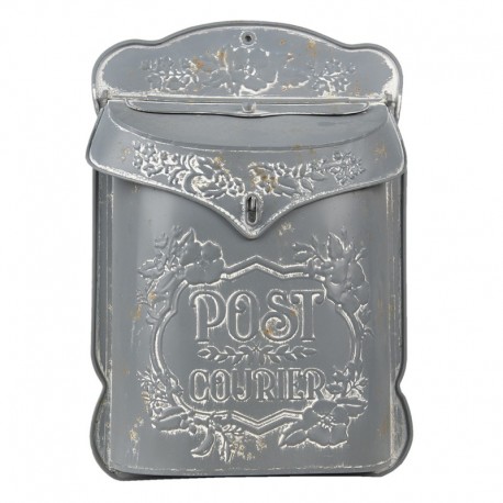 Ozdobna Skrzynka Na Listy Prowansalska Szara B Clayre & Eef