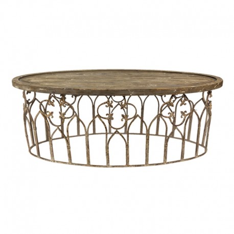 Stolik Kawowy w Stylu Prowansalskim A Clayre & Eef