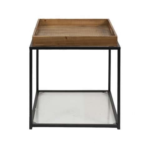 Stolik Loft Kwadratowy Clayre & Eef