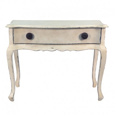 Konsola w Stylu Prowansalskim Kremowa Clayre & Eef