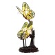 Lampa Stołowa Tiffany Motyle B Clayre & Eef