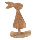 Drewniana Figurka Zająca A Clayre & Eef